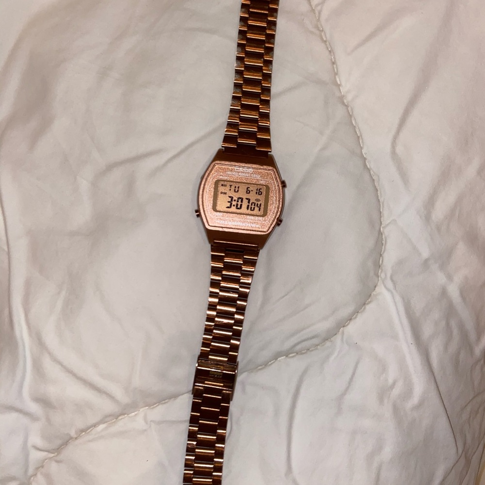 Copper Stainless Steel Watch